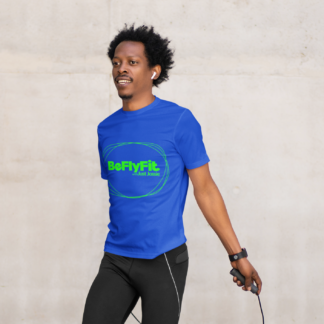 BFF Unisex Short Sleeve Blue and Green Tee